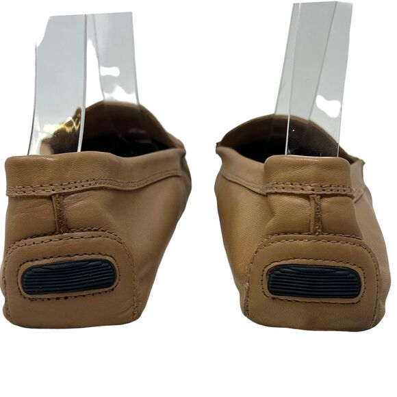 Michael Shannon Women Elaine Tan Leather Slip On Driving Moccasin 8.5 - Picture 4 of 8